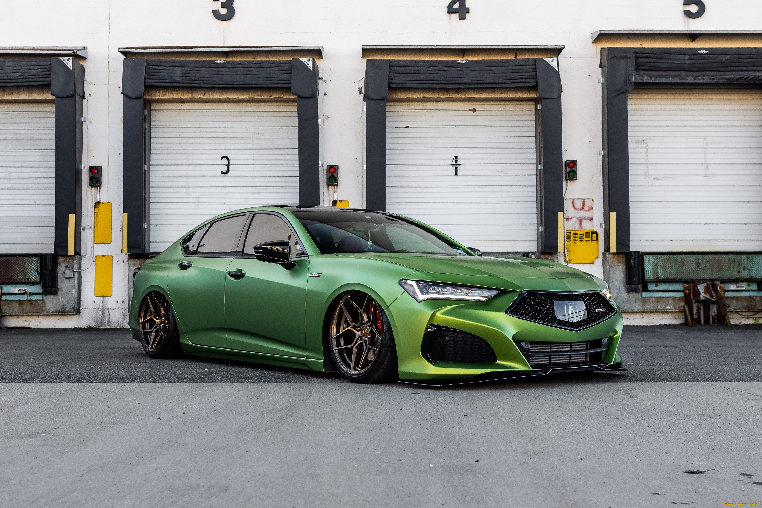 , acura, green, type, s, garage, tlx